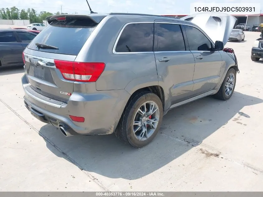 2013 Jeep Grand Cherokee Srt8 VIN: 1C4RJFDJ9DC503931 Lot: 40353776