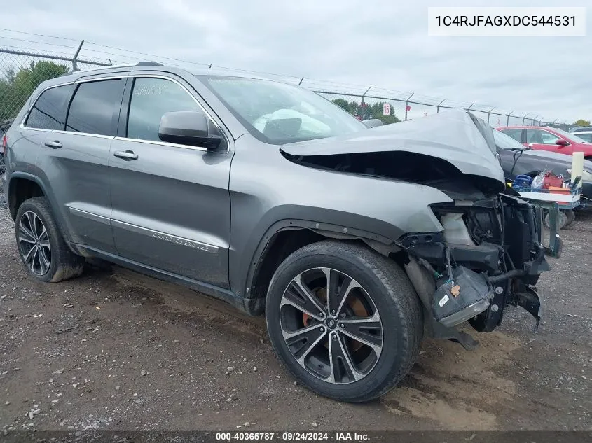 1C4RJFAGXDC544531 2013 Jeep Grand Cherokee Laredo