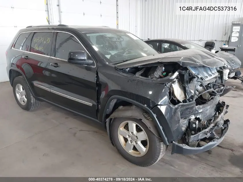 1C4RJFAG4DC537316 2013 Jeep Grand Cherokee Laredo