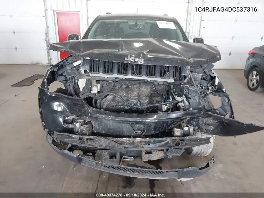 1C4RJFAG4DC537316 2013 Jeep Grand Cherokee Laredo