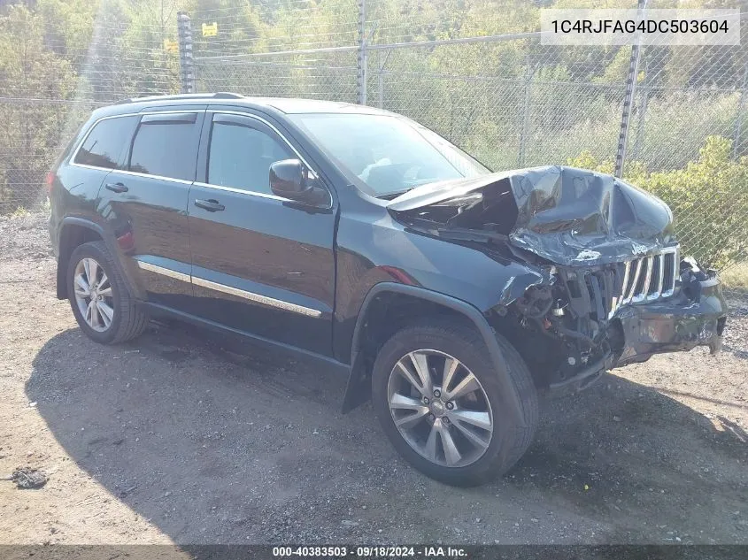 1C4RJFAG4DC503604 2013 Jeep Grand Cherokee Laredo