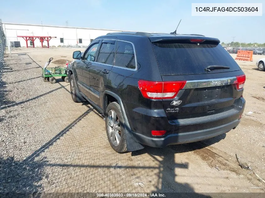 1C4RJFAG4DC503604 2013 Jeep Grand Cherokee Laredo