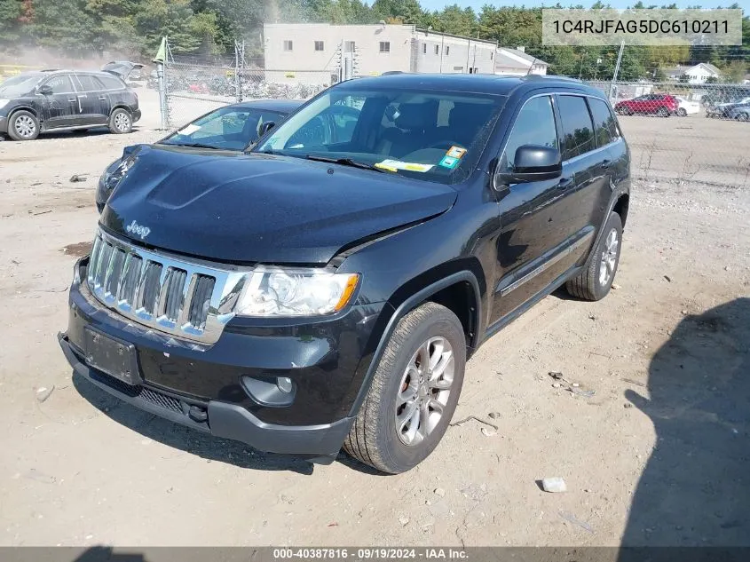 1C4RJFAG5DC610211 2013 Jeep Grand Cherokee Laredo