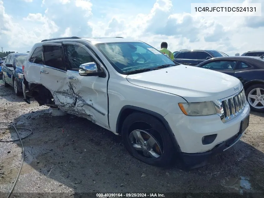 2013 Jeep Grand Cherokee Overland VIN: 1C4RJFCT1DC524131 Lot: 40390164