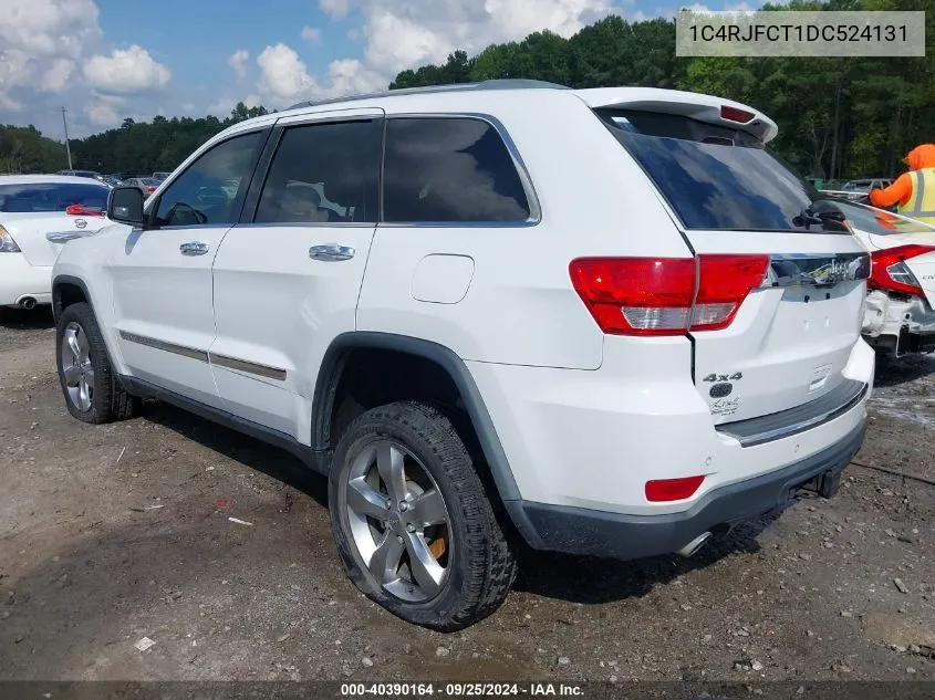 1C4RJFCT1DC524131 2013 Jeep Grand Cherokee Overland