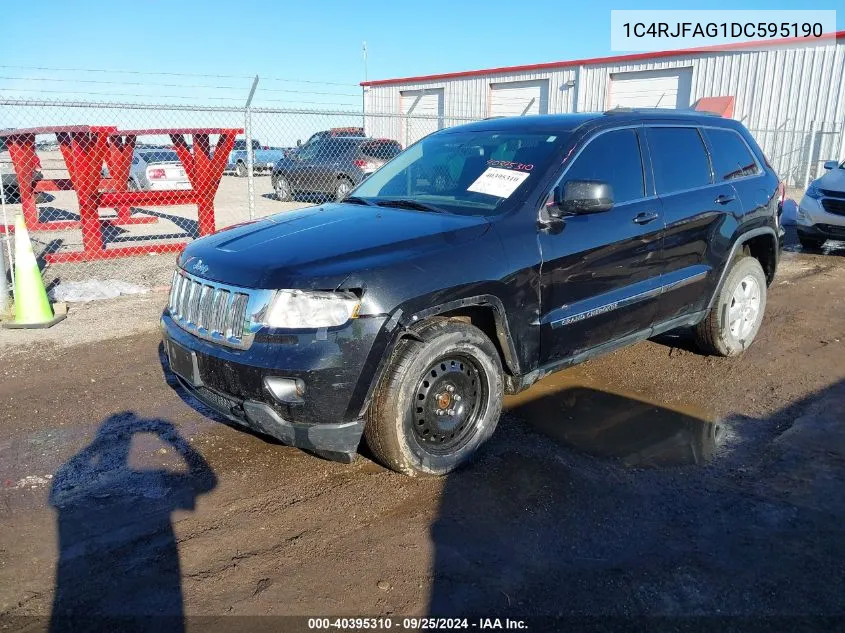 2013 Jeep Grand Cherokee Laredo VIN: 1C4RJFAG1DC595190 Lot: 40395310