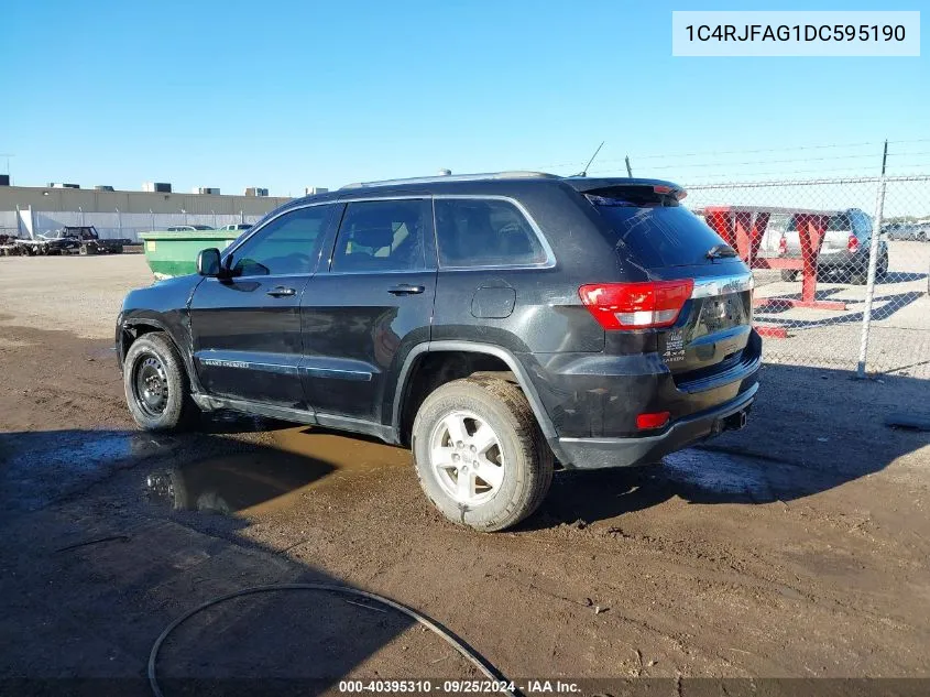 2013 Jeep Grand Cherokee Laredo VIN: 1C4RJFAG1DC595190 Lot: 40395310