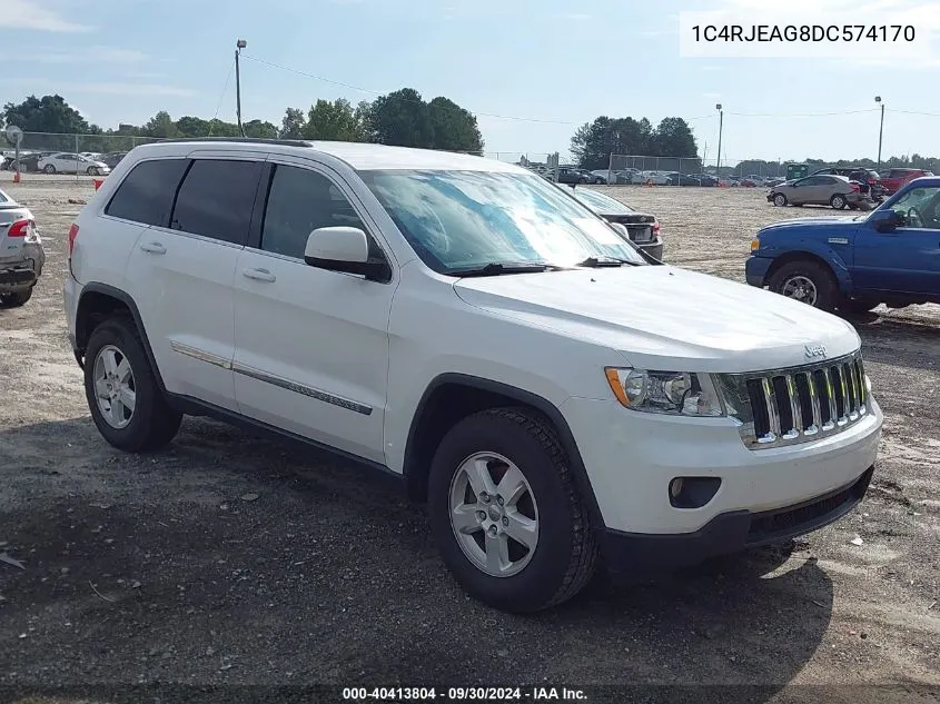 1C4RJEAG8DC574170 2013 Jeep Grand Cherokee Laredo