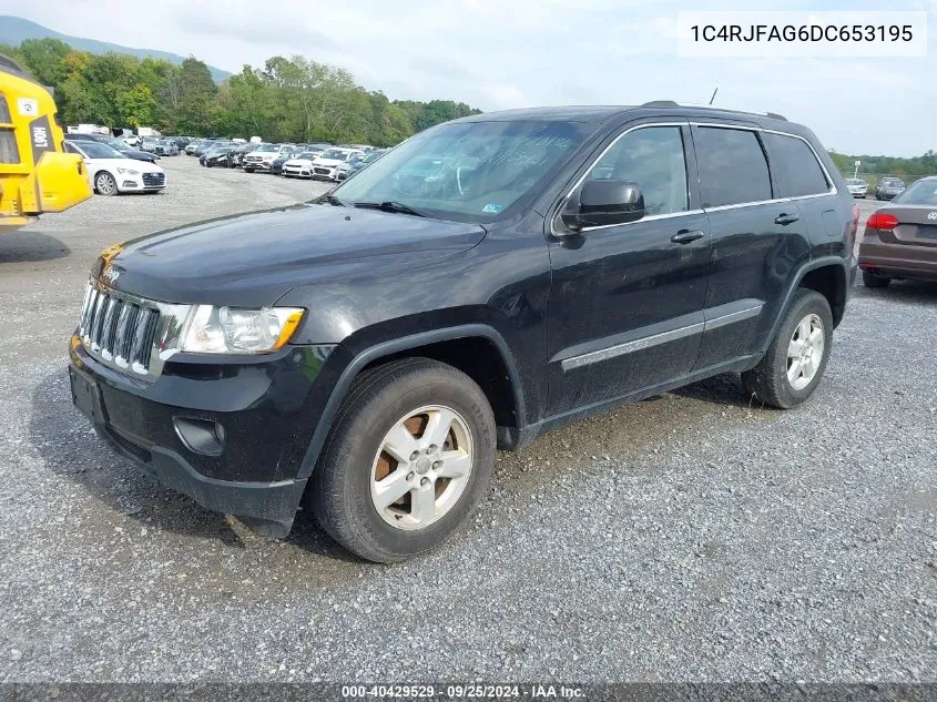 2013 Jeep Grand Cherokee Laredo VIN: 1C4RJFAG6DC653195 Lot: 40429529