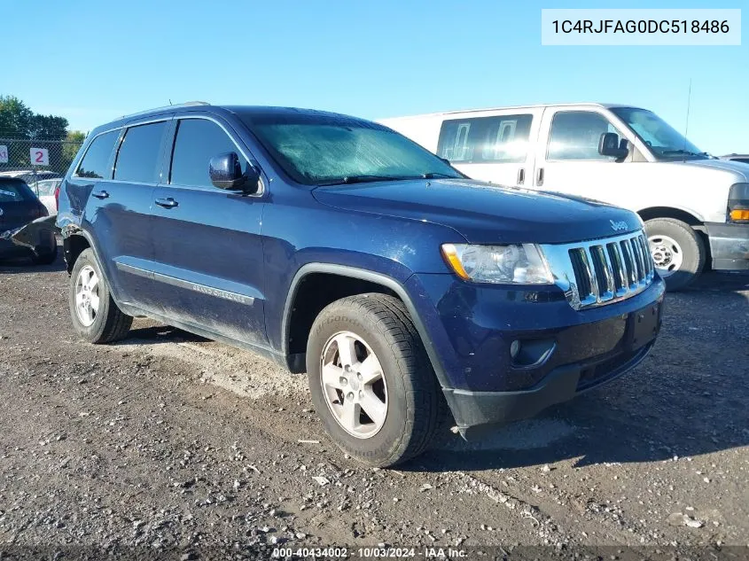 1C4RJFAG0DC518486 2013 Jeep Grand Cherokee Laredo