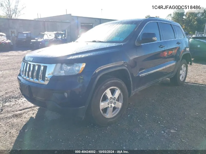 1C4RJFAG0DC518486 2013 Jeep Grand Cherokee Laredo