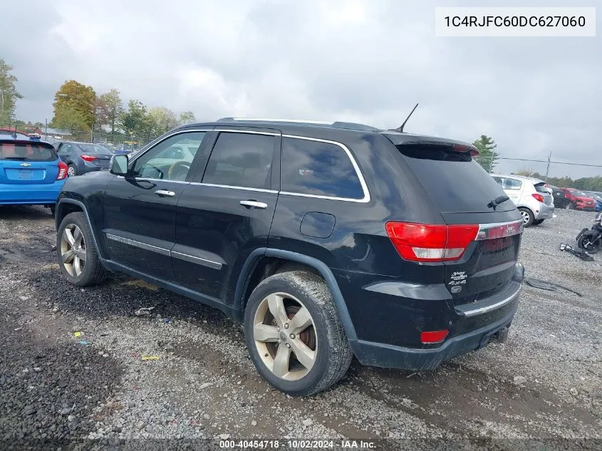 2013 Jeep Grand Cherokee Overland VIN: 1C4RJFC60DC627060 Lot: 40454718