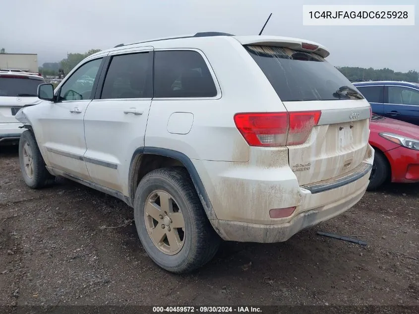 2013 Jeep Grand Cherokee Laredo VIN: 1C4RJFAG4DC625928 Lot: 40459572