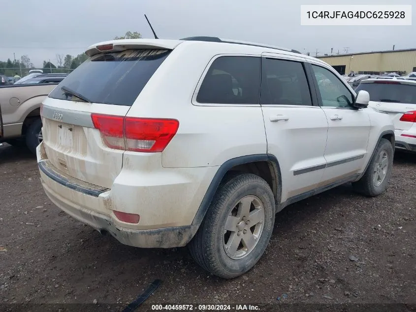 2013 Jeep Grand Cherokee Laredo VIN: 1C4RJFAG4DC625928 Lot: 40459572