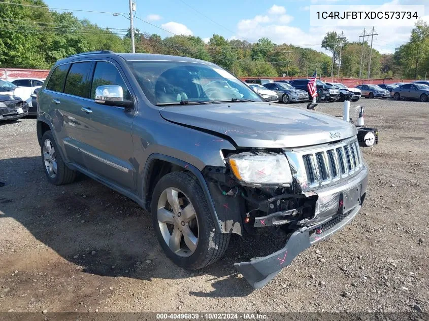 2013 Jeep Grand Cherokee Limited VIN: 1C4RJFBTXDC573734 Lot: 40496839