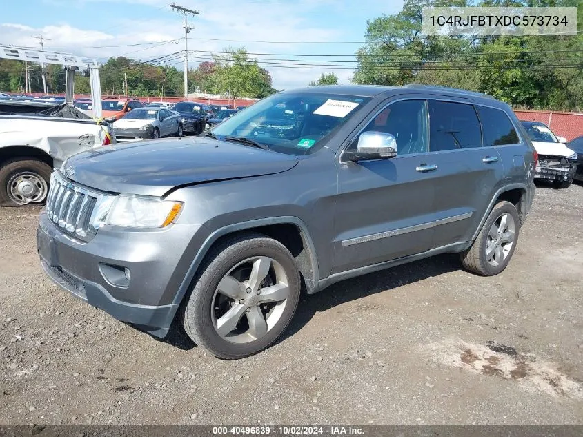 2013 Jeep Grand Cherokee Limited VIN: 1C4RJFBTXDC573734 Lot: 40496839