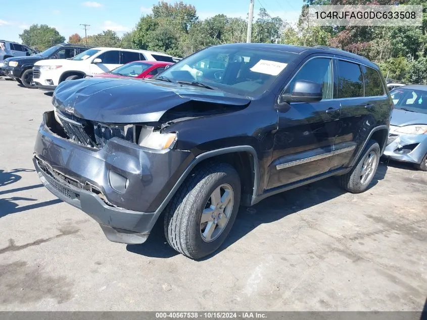 2013 Jeep Grand Cherokee Laredo VIN: 1C4RJFAG0DC633508 Lot: 40567538