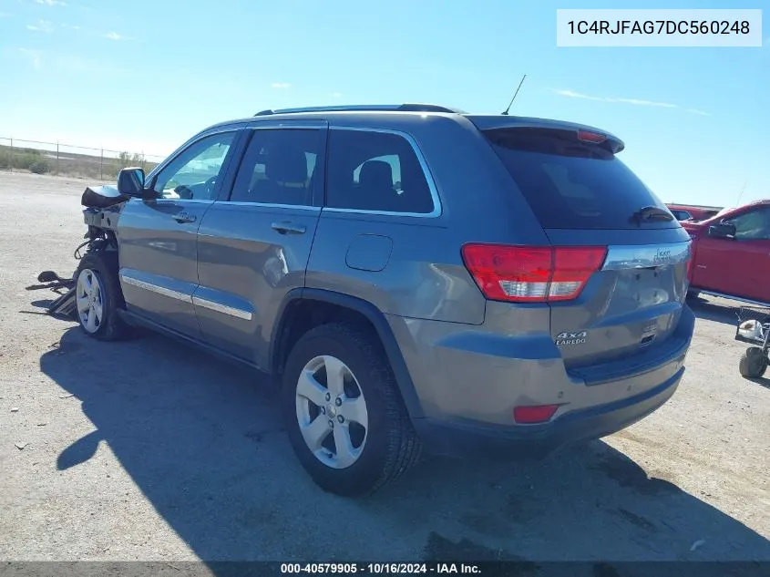 2013 Jeep Grand Cherokee Laredo VIN: 1C4RJFAG7DC560248 Lot: 40579905