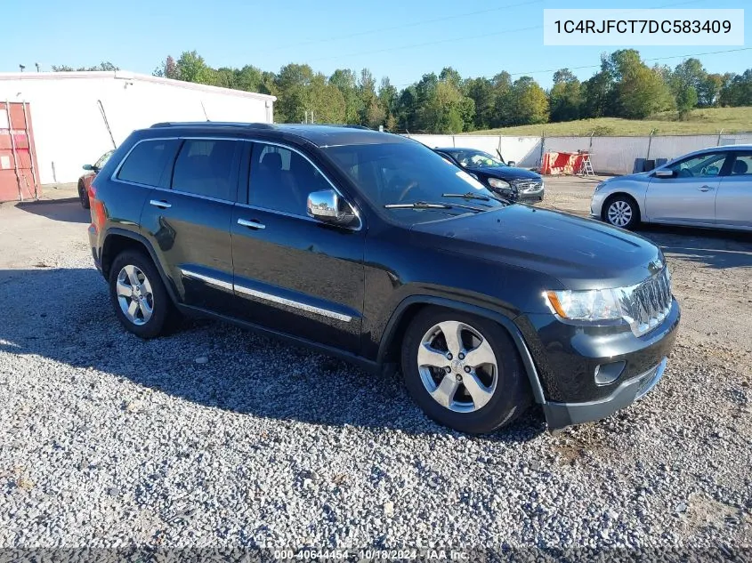 2013 Jeep Grand Cherokee Overland VIN: 1C4RJFCT7DC583409 Lot: 40644454