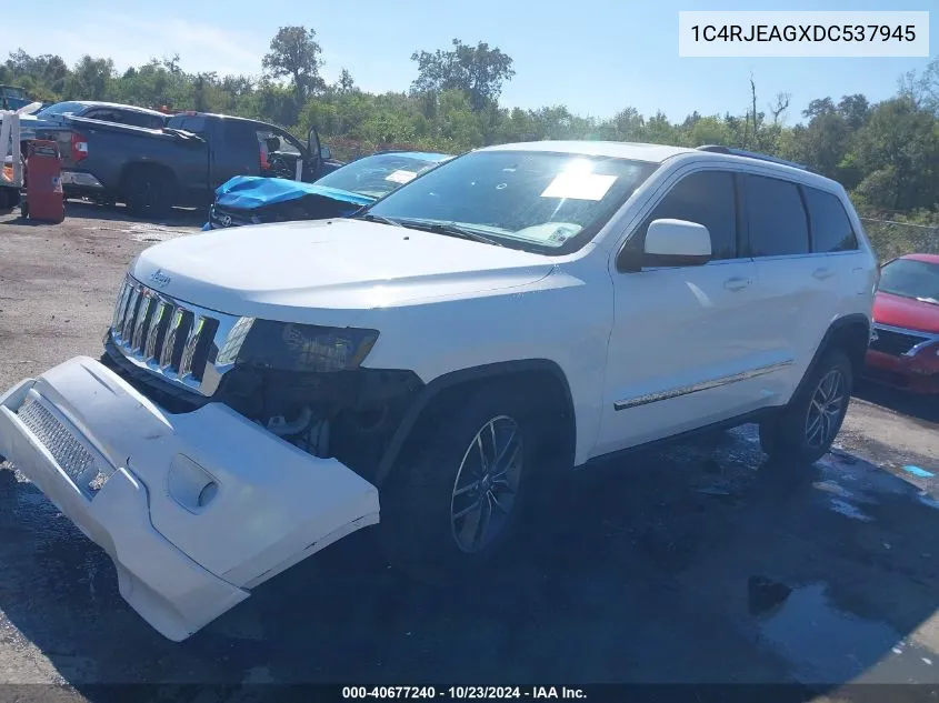 2013 Jeep Grand Cherokee Laredo VIN: 1C4RJEAGXDC537945 Lot: 40677240