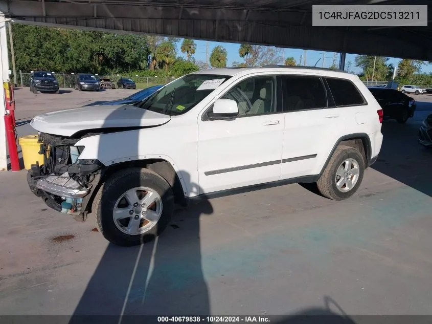 2013 Jeep Grand Cherokee Laredo VIN: 1C4RJFAG2DC513211 Lot: 40679838