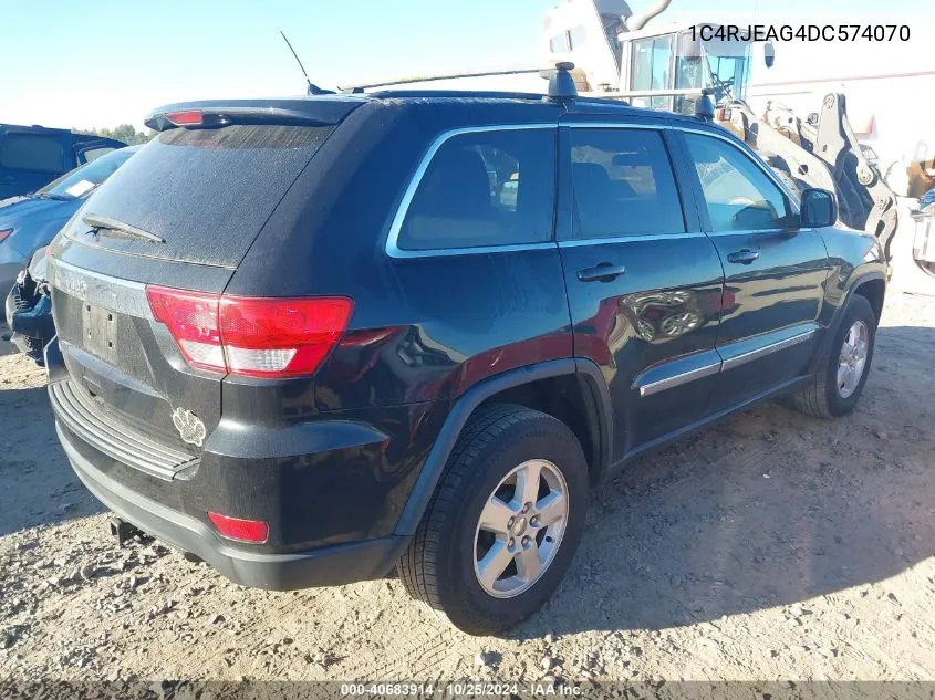 2013 Jeep Grand Cherokee Laredo VIN: 1C4RJEAG4DC574070 Lot: 40683914