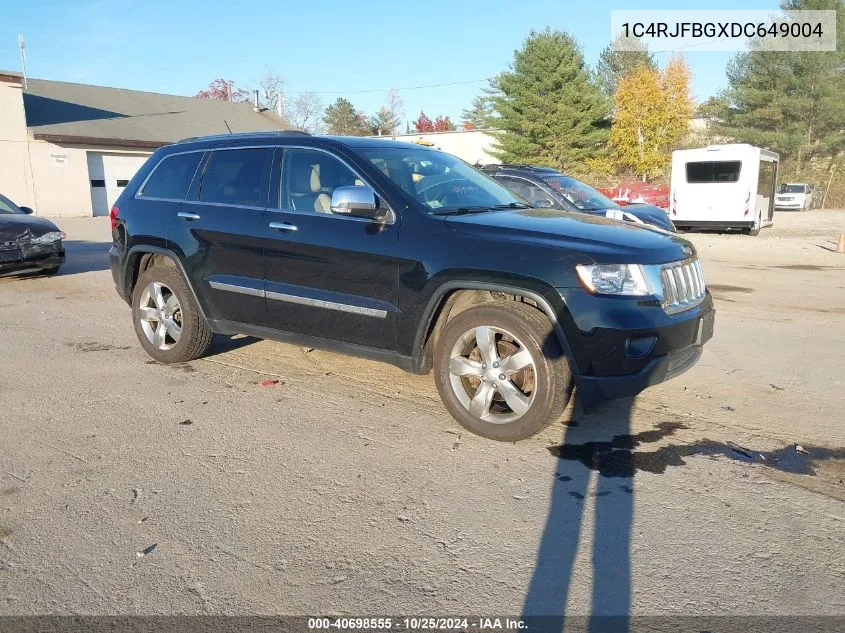 2013 Jeep Grand Cherokee Limited VIN: 1C4RJFBGXDC649004 Lot: 40698555