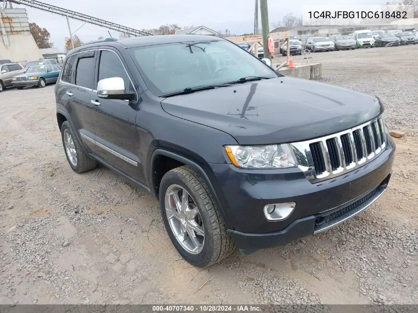 2013 Jeep Grand Cherokee Limited VIN: 1C4RJFBG1DC618482 Lot: 40707340