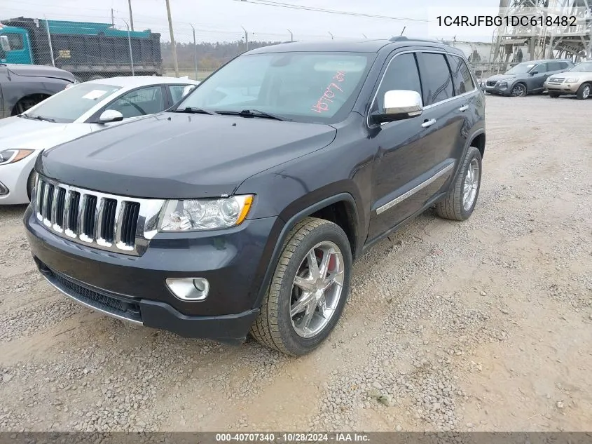 2013 Jeep Grand Cherokee Limited VIN: 1C4RJFBG1DC618482 Lot: 40707340