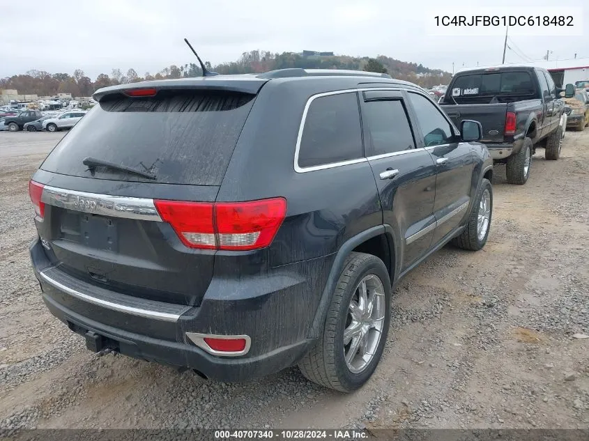 2013 Jeep Grand Cherokee Limited VIN: 1C4RJFBG1DC618482 Lot: 40707340