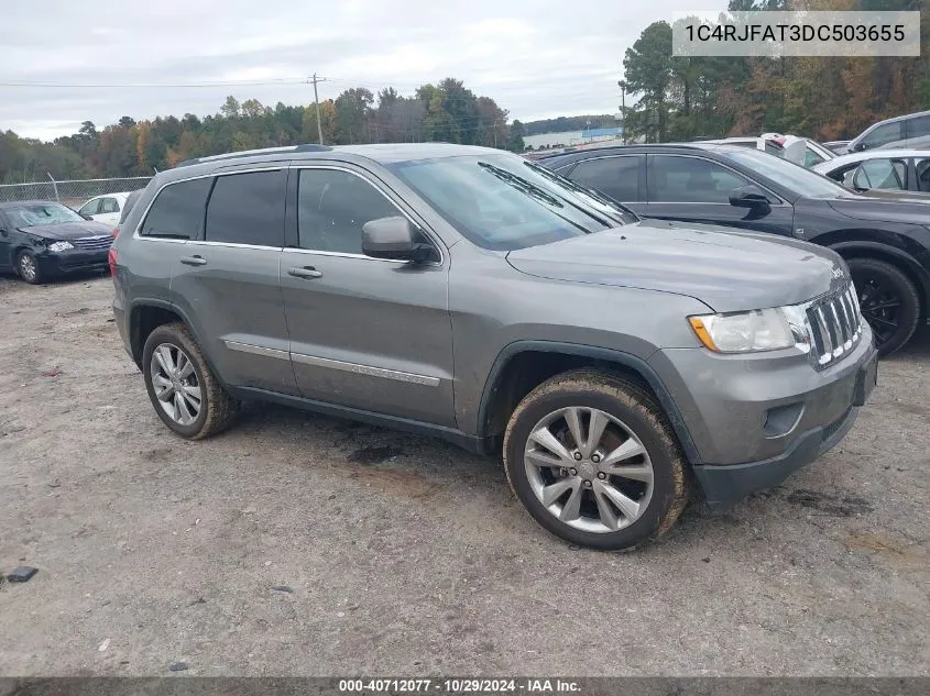 2013 Jeep Grand Cherokee Laredo VIN: 1C4RJFAT3DC503655 Lot: 40712077