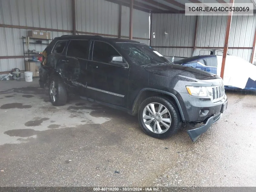 2013 Jeep Grand Cherokee Laredo VIN: 1C4RJEAG4DC538069 Lot: 40718200