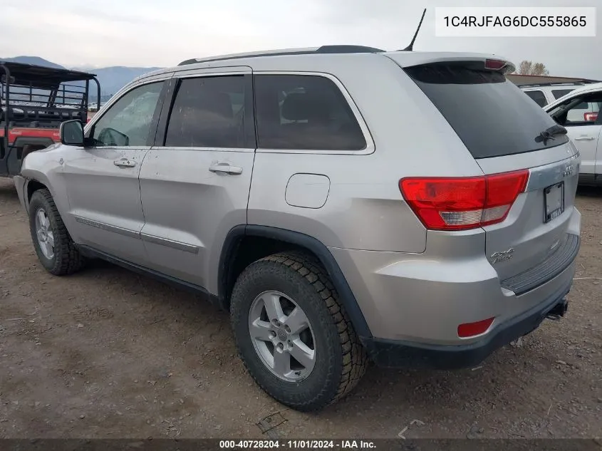 2013 Jeep Grand Cherokee Laredo VIN: 1C4RJFAG6DC555865 Lot: 40728204