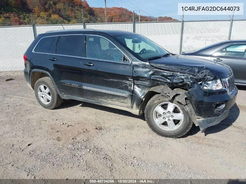 2013 Jeep Grand Cherokee Laredo VIN: 1C4RJFAG2DC644073 Lot: 40734356