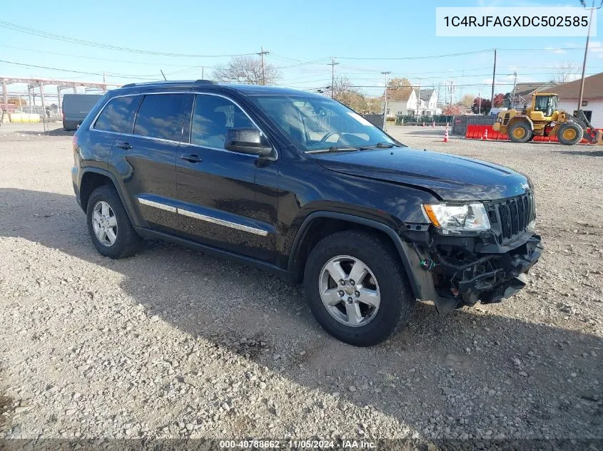 2013 Jeep Grand Cherokee Laredo VIN: 1C4RJFAGXDC502585 Lot: 40788662