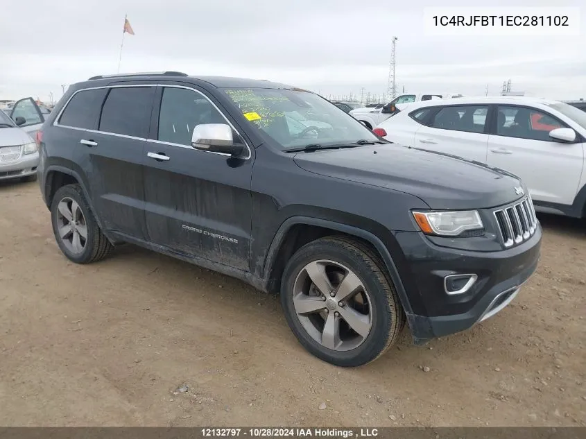 2014 Jeep Grand Cherokee Limited VIN: 1C4RJFBT1EC281102 Lot: 12132797