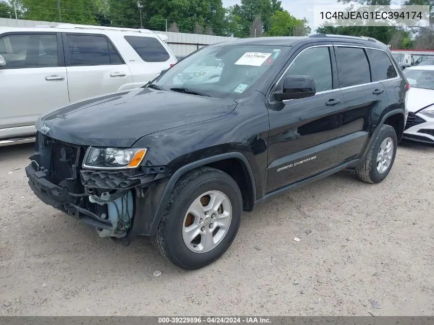 1C4RJEAG1EC394174 2014 Jeep Grand Cherokee Laredo