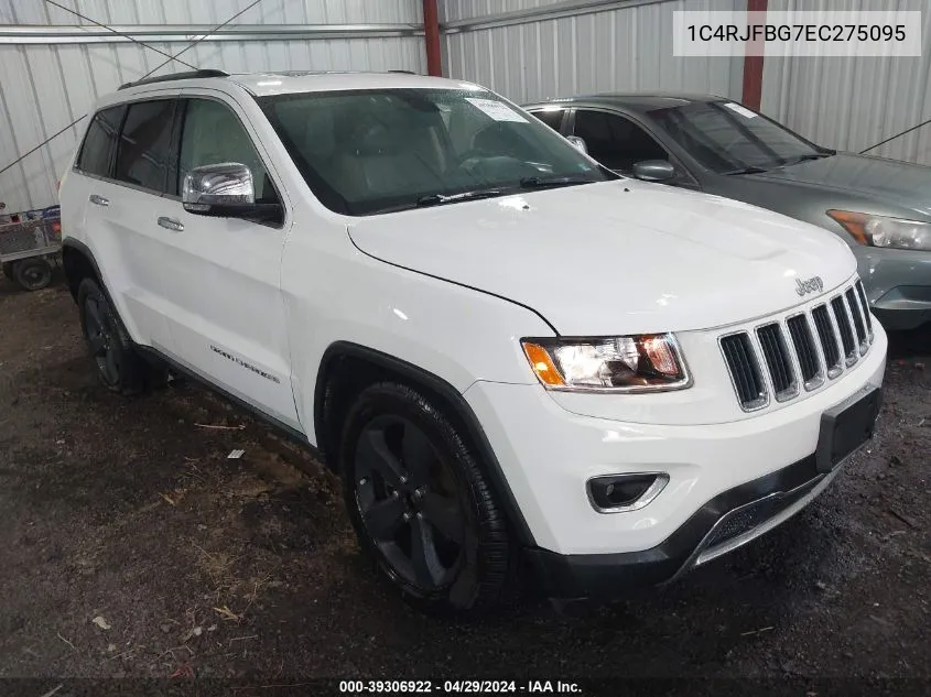 2014 Jeep Grand Cherokee Limited VIN: 1C4RJFBG7EC275095 Lot: 39306922