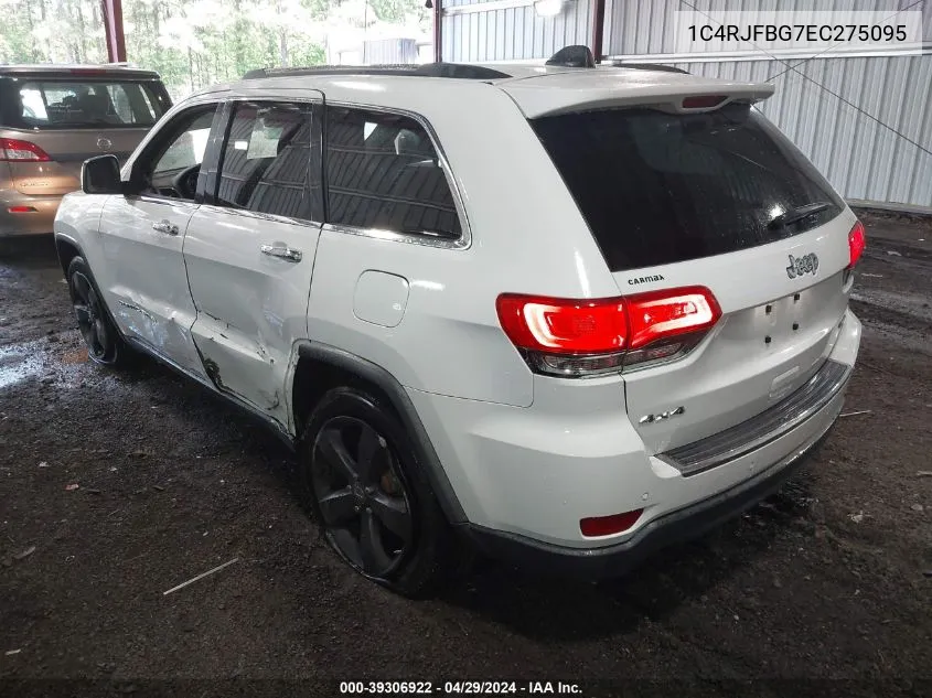 1C4RJFBG7EC275095 2014 Jeep Grand Cherokee Limited