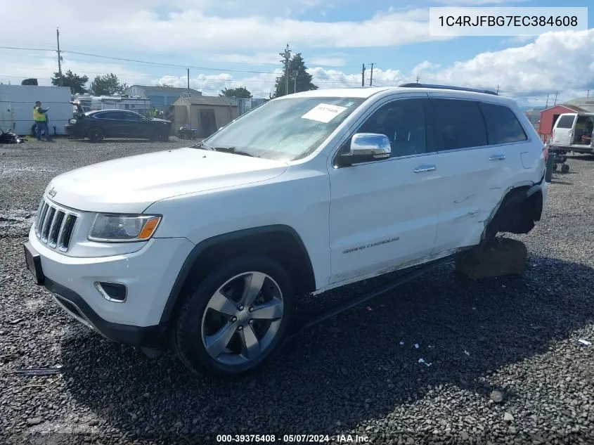 1C4RJFBG7EC384608 2014 Jeep Grand Cherokee Limited