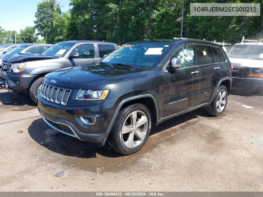 1C4RJEBM2EC300212 2014 Jeep Grand Cherokee Limited