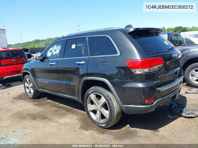 1C4RJEBM2EC300212 2014 Jeep Grand Cherokee Limited