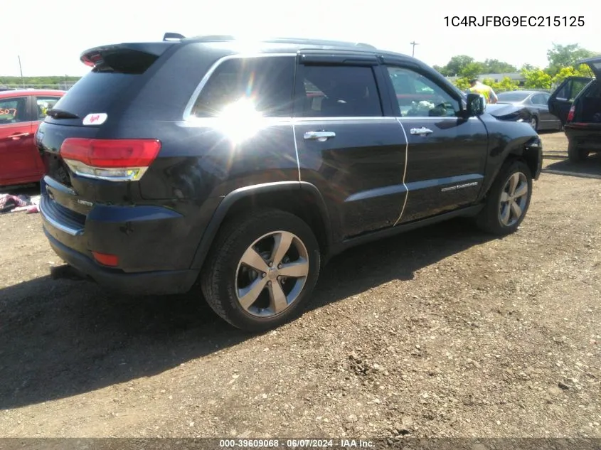 1C4RJFBG9EC215125 2014 Jeep Grand Cherokee Limited