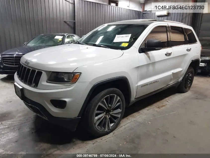 2014 Jeep Grand Cherokee Limited VIN: 1C4RJFBG4EC123730 Lot: 39746789