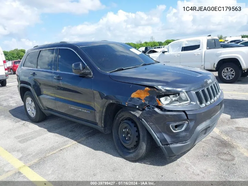 1C4RJEAG0EC179563 2014 Jeep Grand Cherokee Laredo