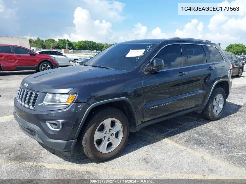 2014 Jeep Grand Cherokee Laredo VIN: 1C4RJEAG0EC179563 Lot: 39799427