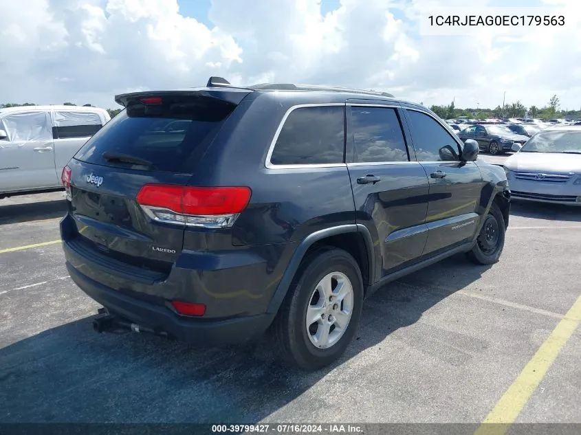 2014 Jeep Grand Cherokee Laredo VIN: 1C4RJEAG0EC179563 Lot: 39799427