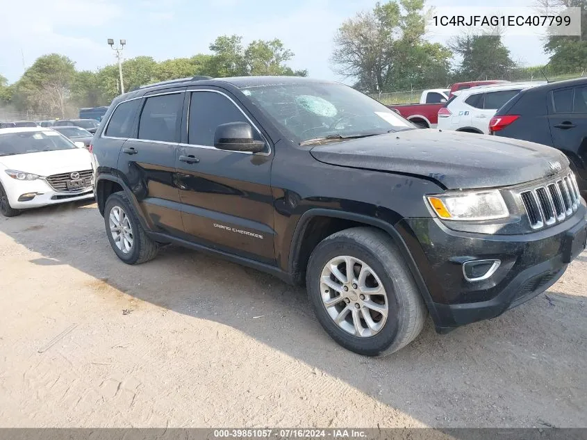 2014 Jeep Grand Cherokee Laredo VIN: 1C4RJFAG1EC407799 Lot: 39851057