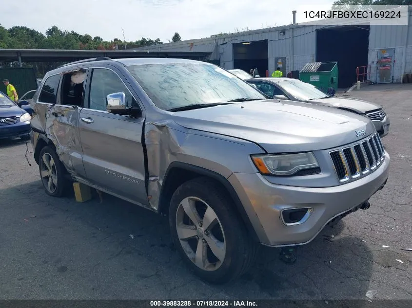 2014 Jeep Grand Cherokee Limited VIN: 1C4RJFBGXEC169224 Lot: 39883288