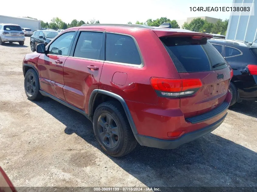 1C4RJEAG1EC138083 2014 Jeep Grand Cherokee Laredo